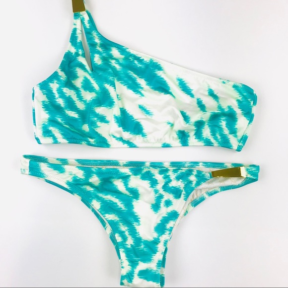 Victoria’s Secret luxe one shoulder cut out bikini - Picture 3 of 8